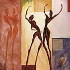 Alfred Gockel Hoodoo Voodoo I painting